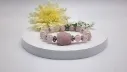 ROSE QUARTZ ROUND BEAD BRACELET