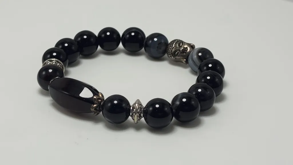 SULEMANI HAQIQ ROUND BEAD BRACELET