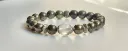 PYRITE ROUND BEAD BRACELET