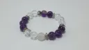 CARNELIAN ROUND BEAD BRACELET
